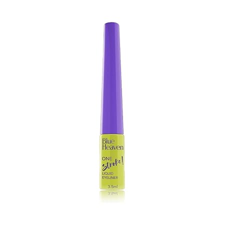 Blue Heaven One stroke Liquid Black Glossy Eyeliner