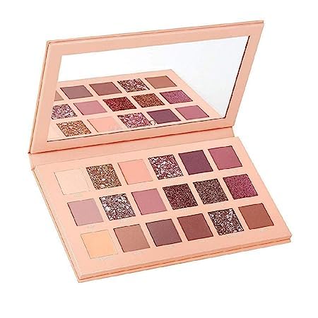 Fairyfirst Nude and Rose Gold Eyeshadow Palette Combo | Shimmery Finish