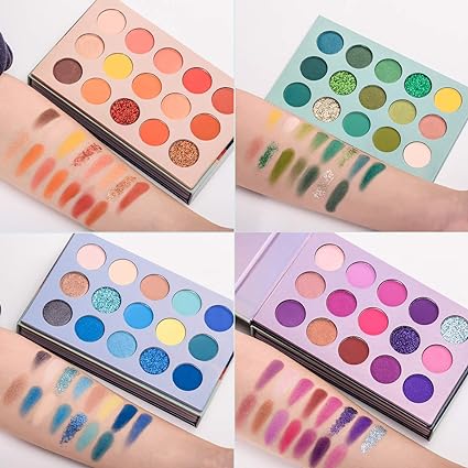 Huda Girl Beauty 60 Shade Color Board Eyeshadow Palette with Glitter