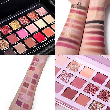 Huda Girl Beauty Rose Gold Remastered & Nude Edition Eyeshadow Palette Combo Kit