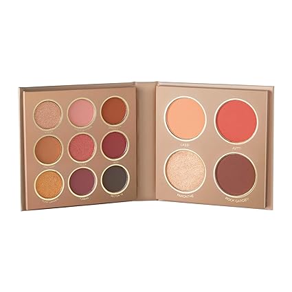 Mars The City Paradise Makeup Kit | 9 Eyeshadow Palette with 1 Highlighter