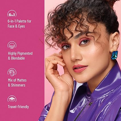 Swiss Beauty Face and Eye Dual Passport Palette | Eyeshadow & Blusher Palette