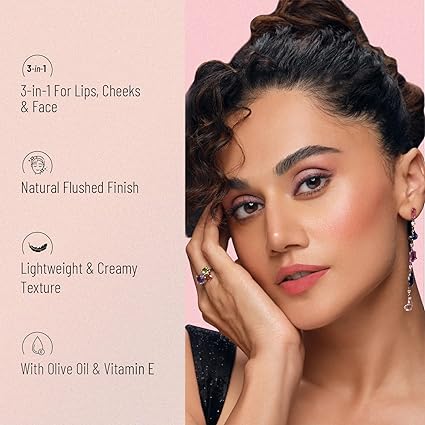 Swiss Beauty Lip | Cheek And Eyeshadow Tint With Goodness Of Vitamin E And Olive Oil