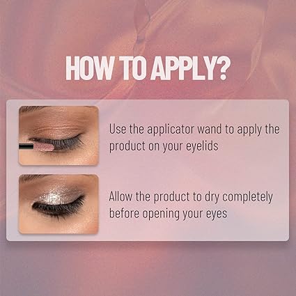 Swiss Beauty Metallic Liquid Eyeshadow | Highly Pigmented Eyeshadow With Radiant Shimmer Finish