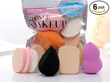 Suake 6-in-1 Professional Beauty Blender Sponge