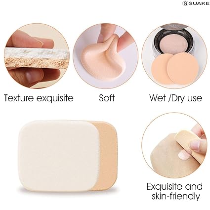 Suake 6-in-1 Professional Beauty Blender Sponge