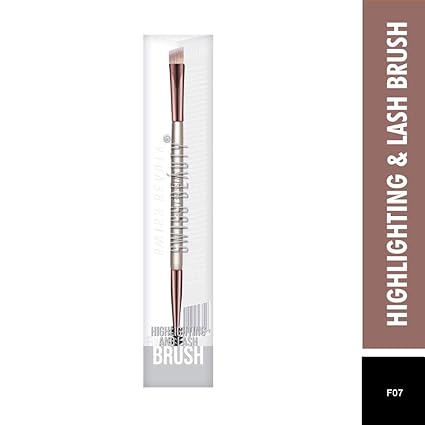 Swiss Beauty Highlighting & Lash Brush With Synthetic And Soft Bristles Makeup Brush