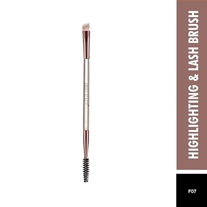 Swiss Beauty Highlighting & Lash Brush With Synthetic And Soft Bristles Makeup Brush