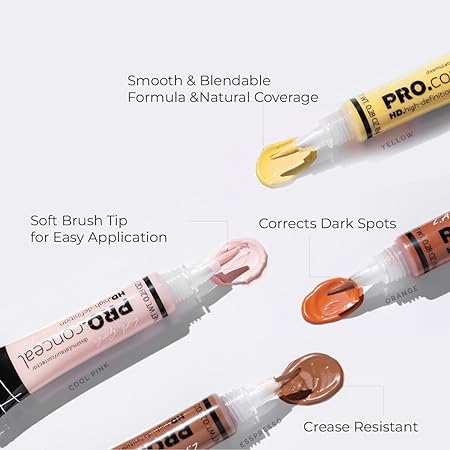 LA Girl Natural Pro Conceal Orange, Liquid Corrector, Orange