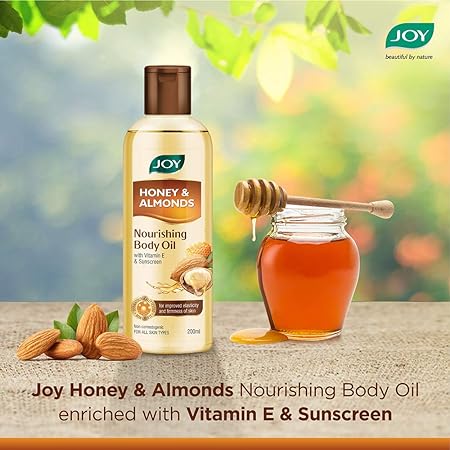 Joy Honey & Almonds Body Oil for Women & Men