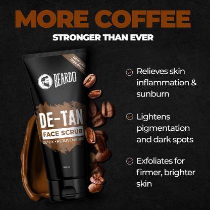Beardo De-Tan Face scrub for Men Blackhead & Tan Removal