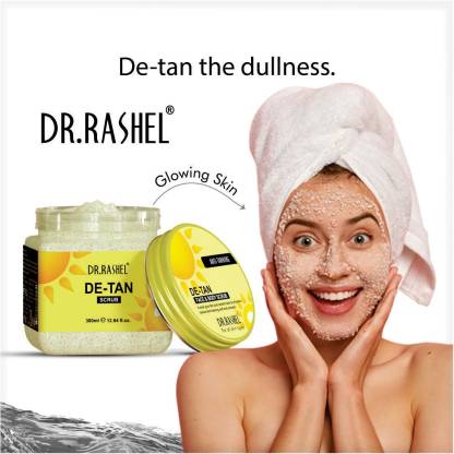 DR.RASHEL De-Tan Scrub For Face & Body Revitalizing Tan Removal Scrub