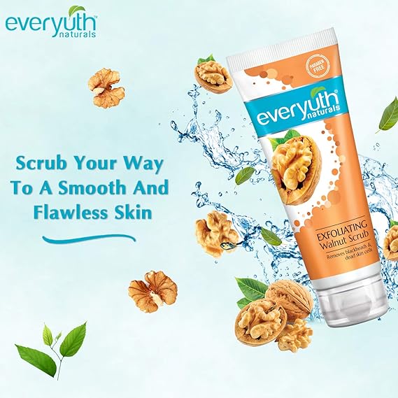 Everyuth Naturals Exfoliating Walnut Scrub Tube