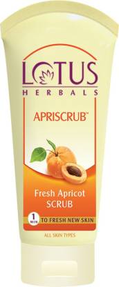 Lotus Herbals Apriscrub Fresh Apricot Scrub