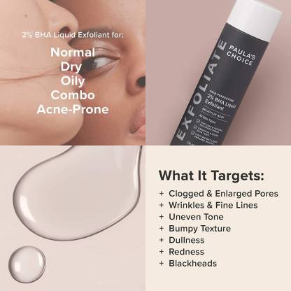 PAULA'S CHOICE SKIN PERFECTING 2% BHA Liquid Salicylic Acid Exfoliant-Facial Exfoliant for Blackheads
