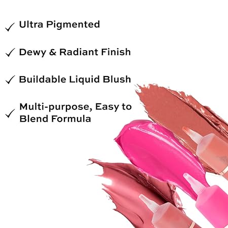 Makeup Revolution- Superdewy Liquid Blush- You Got Me Blushing, Muted Rose