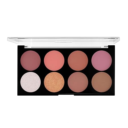 MARS Fantasy Face Palette for Makeup with Blushes | Shimmer Highlighters and Bronzer