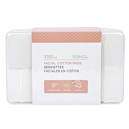 MINISO Cotton Pads for Face Soft for Cleaning Wiping Makeup Remover Wipes