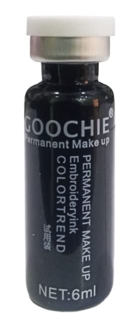 Goochie Pigment Sample Organic Microblading Tattoo Ink Pigment Permanent Makeup | Black 220