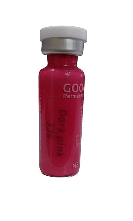 Goochie Pigment Sample Organic Microblading Tattoo Ink Pigment Permanent Makeup | Dark Pink 336