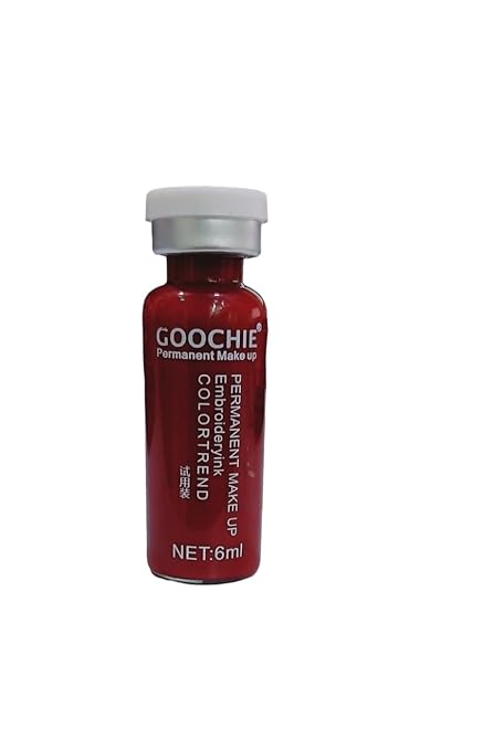 Goochie Pigment Sample Organic Microblading Tattoo Ink Pigment Permanent Makeup | Wine Red 320