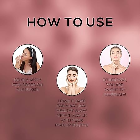 Renee Renee Glass Glow Pre Makeup Oil Primer Non Sticky | Smoooth Finish