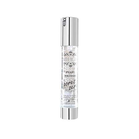Swiss Beauty Pearl Primer, Prime Light, Face Makeup, Pearl-Pores