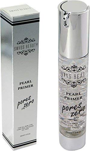 Swiss Beauty Pearl Primer, Prime Light, Face Makeup, Pearl-Pores