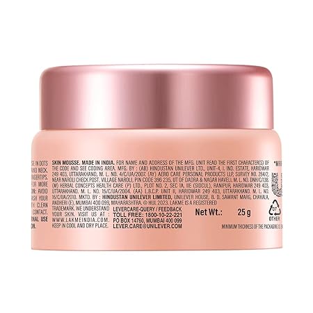 Lakme 9To5 Cc Light Mousse With Vitamin E & A Hint Of Foundation | Beige