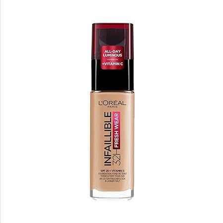Loreal Paris Liquid Foundation | Oil Absorbing Formula | 140 Golden Beige