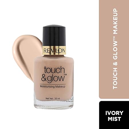 Revlon Touch And Glow Liquid Make Up Dewy | Ivory Mist