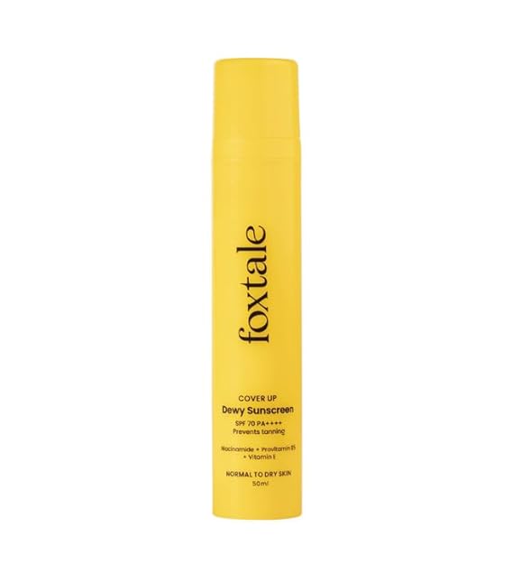 Foxtale Niacinamide Dewy Sunscreen SPF 70 PA++++