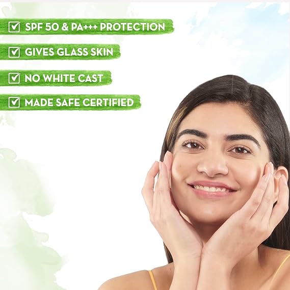 Mamaearth Rice Sunscreen Gel With SPF 50 PA +++