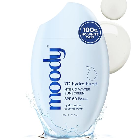 Moody | Cream Sunscreen | SPF 50 | PA+++