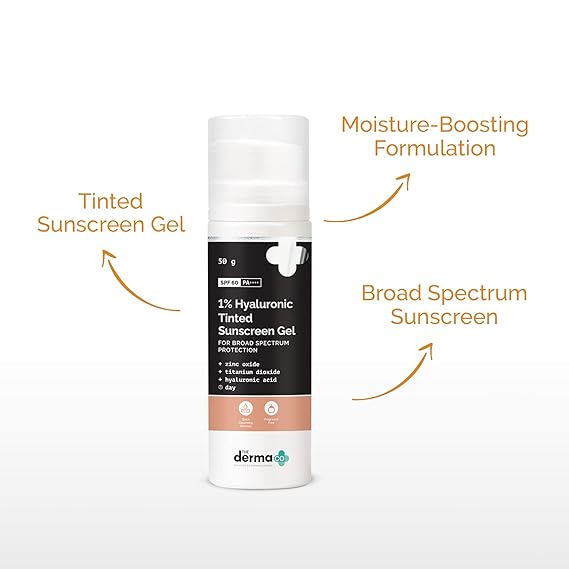The Derma Co | Gel Sunscreen | SPF 60 | PA++++