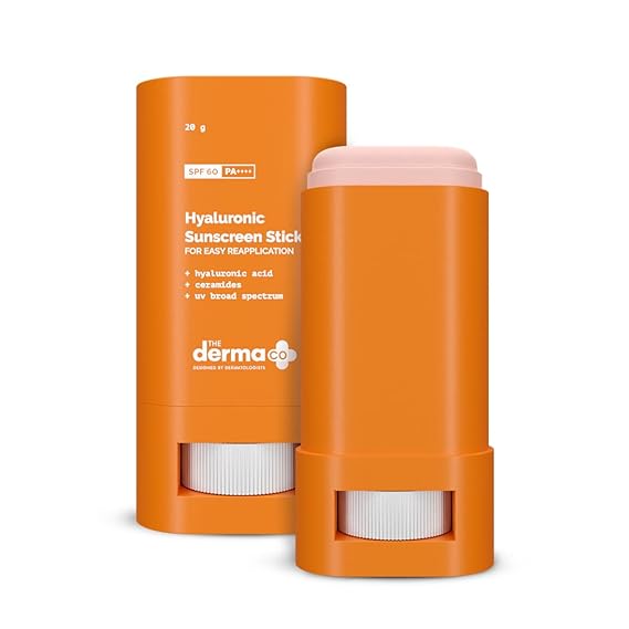 The Derma Co Hyaluronic Sunscreen Stick with SPF 60 & PA++++