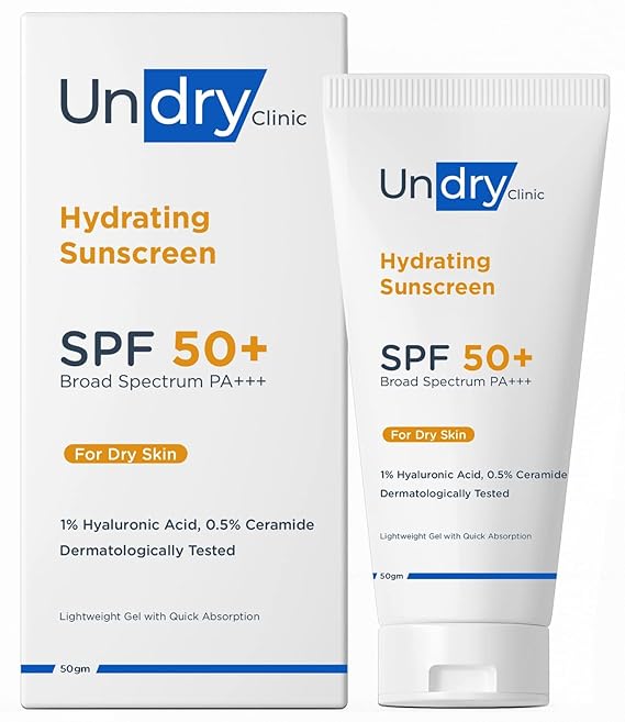 Undry | Cream Sunscreen | SPF 50