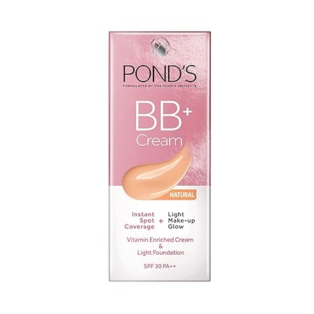 Ponds Bb+ Light Coverage Cream, Instant Spot Coverage For Normal Skin + Natural Glow, 01 Original