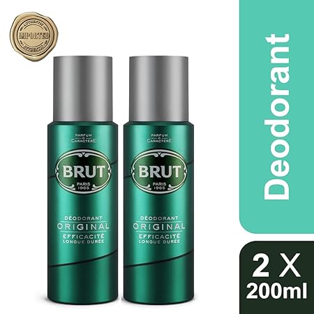 Brut Deodorant Spray for Men Original Fresh &Authentic Fragrance Long Lasting Deo