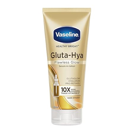 Vaseline Gluta-Hya Flawless Glow Serum-In-Lotion, Boosted With GlutaGlow
