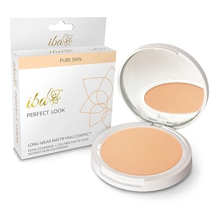 Iba Pure Skin Perfect Look Long Wear Mattifying Compact | Fair Pearl