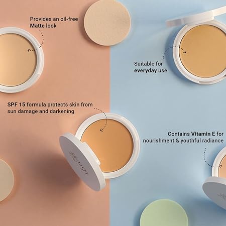 Iba Pure Skin Perfect Look Long Wear Mattifying Compact | Medium Shell