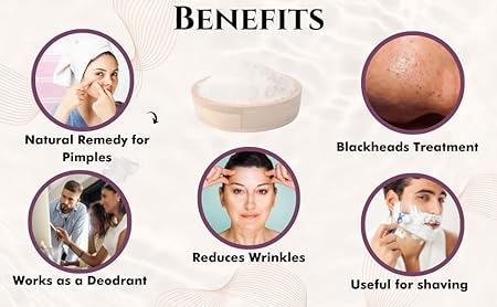 Originals Natural Alum Powder | Fitkari | Phitkari | White