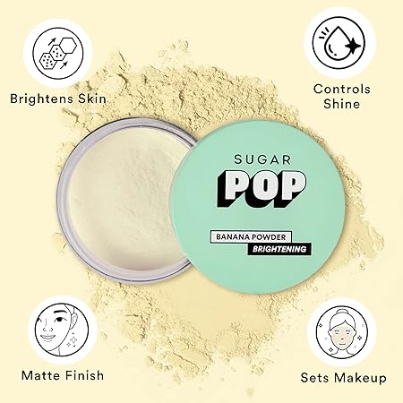 SUGAR POP Banana Powder | Yellow