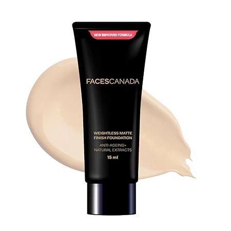 Faces Canada Weightless Matte Finish Foundation | Ivory