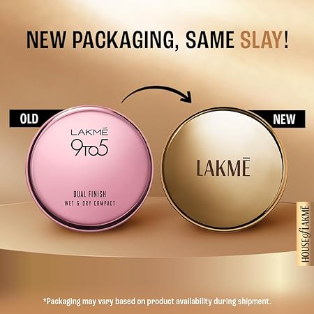 Lakme 9 To 5 Primer + Matte Powder Foundation Compact | Ivory Cream
