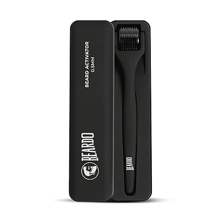 Beardo Beard Activator Derma Roller for Men | 540 | 0.5mm Chromium needles