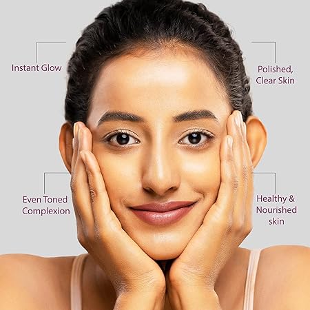 Lotus Herbals Whiteglow Insta Glow 1 Facial Kit for Cleansing | Whitening | Smoothing For Radiant Glowing
