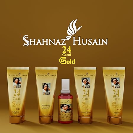 Shahnaz Husain Gold Facial Kit,  24 Carat Gold, Skin Radiance Timeless Youth