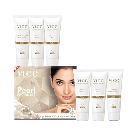 VLCC Pearl Facial Kit | For All Skin Types